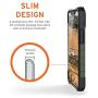 URBAN ARMOR GEAR UAG Designed for iPhone 12 Mini Case [5.4-inch screen] Rugged Lightweight Slim Shockproof Pathfinder Protective Cover, Olive