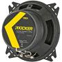 KICKER CS Series CSC4 4 Inch Car Audio Speaker with Woofers, Yellow (2 Pack)