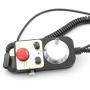 100PPR Universal 4 Axis CNC Handwheel MPG Pendant with Emergency Stop manual pulse Generator for Siemens/MITSUBISHI/CNC Router Engraving Milling Lathe Machine