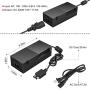 Upgraded Version Xbox One Power Supply Brick Cord, WEGWANG Quiet Ac Adapter Power Supply for Xbox One, Great Charging Accessory Kit with Cable for Xbox One Power Supply - A Must-Have for Xbox One