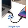 6 inch iPhone Charge Cable Short, 0.5ft 5Pack USB to Lightning Cord for Fast Charging Stations Compatible with Apple iPhone 12 11 Pro Max Xs 8 7 6 5 Plus, iPad Air/Mini