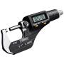 Fowler 54-860-001-1 Electronic IP54 Outside Micrometer, 0-1''/0-25 mm Measuring Range, 0.00005''/0.001 mm Resolution, 0.00016'' Accuracy, RS-232 Output, Black/Gray