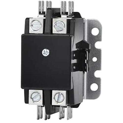 Sunlee controls 2 Pole 30 Amp contactor 120V coil DP Contactor Box Lug HVAC Contactor