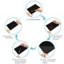 [2 Pack] OMOTON Tempered Glass Screen Protector Compatible with iPad 8th Generation (10.2 Inch), Apple Pencil Compatible/Bubble Free/9H Hardness