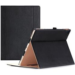 ProCase iPad Pro 12.9 2017/2015 Case (Old Model) - Stand Folio Case Cover for Apple iPad Pro 12.9 Inch (Both 2017 and 2015 Models), with Multiple Viewing Angles, Apple Pencil Holder -Black