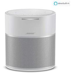 Bose Home Speaker 300: Bluetooth Smart Speaker with Amazon Alexa Built-in, Silver