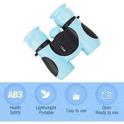 8x21 Compact Binoculars for Kids and Adults, Fujunkang High Power Waterproof Large Eyepiece Binoculars for Waterproof Bird Watching, Bird Watching, Mountain Climbing, Outdoor Hunting, Watching Shows,