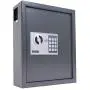 DuraBox 40 Keys Steel Safe Cabinet with Digital Lock - Electronic Key Safe with Drop Slot for Key Returns and Safe Storage (Dark Grey)