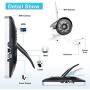 XVIM 12'' Monitor Wireless Signal Security Camera System with 1TB Hard Drive, 4pcs 2.0MP Outdoor Waterproof IP Cameras, 4 Channel HD 1080P WiFi Video Surveillance Cameras DVR Kits,Easy Remote View