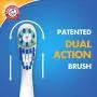 Arm & Hammer Spinbrush PRO+ Deep Clean Powered Toothbrush Replacement Brush Heads (Refills), Soft, 2 Count