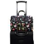 Canvaslife Flamingos Pattern Waterproof Laptop Shoulder Messenger Bag Laptop Computer Briefcases with Rebound Bubble Protection for 15 inch and 15.6 inch Laptop