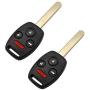 DRIVESTAR Keyless Entry Remote Car Key Replacement for 2008-2012 Honda Accord (Sedan Only) Accord Pilot Replacement for KR55WK49308, Set of 2