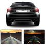 AESETEK Car Backup Camera License Plate Universal Rear View Reversing Camera 170° Wide Angle 9 LED Light Clear Night Vision fit All Cars with RCA Connector