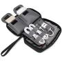 Hxuedan Cheshire Cat The Data Cable Storage Bag is A Portable and Independent Design SuitableVFor Travelers to Place The Data Cable, Earphone and Electronic Product Data Cable Storage Bag