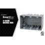 Madison Electric Products MSB3G Three Gang Device Box with Depth Adjustable, Heavy Duty 42lb