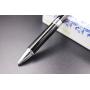 2 in 1 Vibration & massage ballpoint pen - mini Massage Tip Pen with Gift Box - Multifunction Electronic Pen (Black)