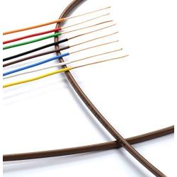 Thermostat Wire 18/8 - Brown - Solid Copper 18 Gauge, 8 Conductor - CL2 (UL Listed) CMR Riser Rated (CL3) - Residential, Commercial and Industrial Rated - 18-8, 150 Feet