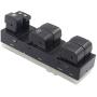 XtremeAmazing Driver Side Power Window Master Control Switch Replacement for Nissan,25401-ZL10A
