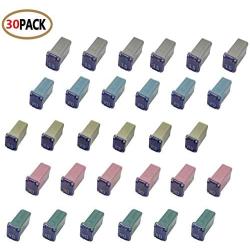 30 pc Automotive MCASE Mini Box Shaped Cartridge Fuse Kit for Cars, Trucks, and SUVs
