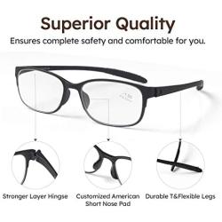 IOOI Blue Light Blocking Reading Glasses for Men & Women