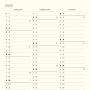 Weekly Planner & Notebook 2020 Hardcover Medium (A5) 12 Months Lemon English