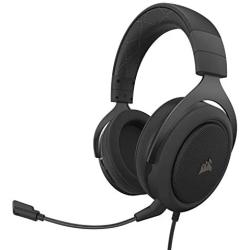 Corsair HS60 PRO - 7.1 Virtual Surround Sound Gaming Headset with USB DAC - Works with PC, Xbox Series X, Xbox Series S, Xbox One, PS5, PS4, and Nintendo Switch - Carbon (CA-9011213-NA)