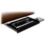 3M Adjustable Under-Desk Keyboard Drawer, Three Height Settings, Wide Tray with Gel Wrist Rest Accomodates Most Keyboards, Slide Out Mouse Platform with Precise Mouse Pad, Black (KD45)