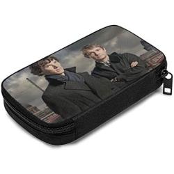 Hxuedan Sherlock Holmes The Data Cable Storage Bag is A Portable and Independent Design SuitableVFor Travelers to Place The Data Cable, Earphone and Electronic Product Data Cable Storage Bag