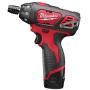 Milwaukee 2401-22 M12 12-Volt Lithium-Ion 1/4 in. Hex Cordless Screwdriver Kit