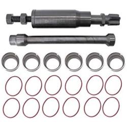 KIPA Injector Sleeve Cup Removal Tool & install kit for Cat 3126B 7.3L C7 C9 Engines With Huei Style Injector 10R-0781, Part # 4036