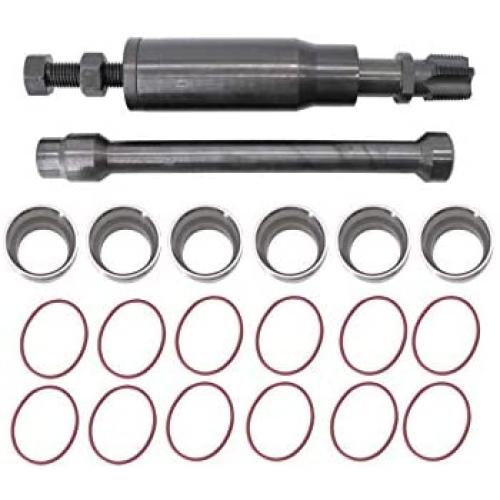 KIPA Injector Sleeve Cup Removal Tool & install kit for Cat 3126B 7.3L C7 C9 Engines With Huei Style Injector 10R-0781, Part # 4036