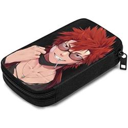 Hxuedan Eijiro Kirishima The Data Cable Storage Bag is A Portable and Independent Design SuitableVFor Travelers to Place The Data Cable, Earphone and Electronic Product Data Cable Storage Bag