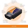 OBD2 Scanner & WiFi Car Code Reader – Clears Check Engine Lights Instantly – Diagnose 3000 Car Codes - Wireless Car Diagnostic Scanner – Auto Scanner for 1996+ Vehicles (iOS & Android Devices Only)