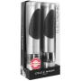 COLE & MASON Richmond Electric Salt and Pepper Grinder Set - Stainless Steel Electronic Mills Include Gift Box and Gourmet Precision Mechanisms