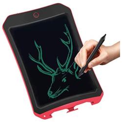 JRD&BS WINL LCD Writing Tablet for Birthday Gift,Kids Toy 8.5 Inch LCD Electronic Writings Pads Drawing Board Gifts for Kids Office Blackboard - Erase Button Lock Included(Red)