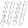 Focuslux 4 Pack T8 T12 LED Bulbs 4 Foot, 18W = 40W Fluorescent, 3200Lm, 4000K, T10 Light Tube, Single or Double Ended Powered, Dual End Ballast Compatible & Bypass , UL, DLC, Clear Focuslux 4 Pack T8 T12 LED Bulbs 4 Foot, 18W = 40W Fluorescent, 3200Lm, 4000K, T10 Light Tube, Single or Double Ended Powered, Dual End Ballast Compatible & Bypass , UL, DLC, Clear
