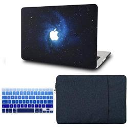 KECC Laptop Case Compatible with Old MacBook Pro 13'' (CD Drive) w/Keyboard Cover + Sleeve Plastic Hard Shell Case A1278 3 in 1 Bundle (Blue)