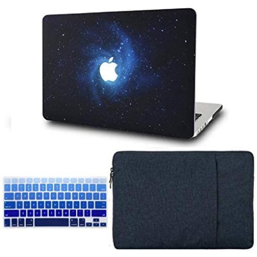 KECC Laptop Case Compatible with Old MacBook Pro 13'' (CD Drive) w/Keyboard Cover + Sleeve Plastic Hard Shell Case A1278 3 in 1 Bundle (Blue)