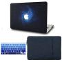 KECC Laptop Case Compatible with Old MacBook Pro 13'' (CD Drive) w/Keyboard Cover + Sleeve Plastic Hard Shell Case A1278 3 in 1 Bundle (Blue)