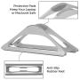 HumanCentric Vertical Laptop Stand for Desks (Silver) | Adjustable Holder to Dock Apple MacBook, MacBook Pro, and Other Laptops to Organize Work & Home Office