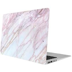 iDonzon Case for MacBook Pro 13 inch (A1278, 2008-2012 Release), Soft-Touch Matte Plastic Hard Protective Case Cover Only Compatible MacBook Pro 13 inch with CD-ROM Drive, Pink Marble