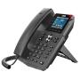 Fanvil X3U Enterprise VoIP Phone, 2.8-Inch Color Display, 6 SIP Lines, Dual-Port Gigabit Ethernet, Power Adapter Not Included