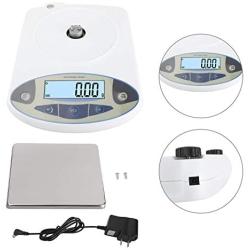 Patioer 5000 x 0.01g High Precision Lab Balance Scale, Digital Analytical Electronic Laboratory Balance Scale, Gold Jewelry Scales Kitchen Precision Weighing Electronic Scales