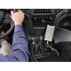 WeatherTech CupFone Universal Cup Holder for Car Phone Mount Automobile Cradle Compatible with iPhone and Cell Phones