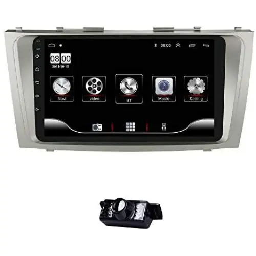 Android 10 Car Unit 16GB ROM Rear Camera Included for TOYOTA Camry Aurion 2007 2008 2009 2010 2011 9 inch In dash FM Radio Supports Bluetooth WiFi Mirror-Link OBD2 Steering Wheel Control Car Stereo
