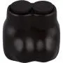 Morris Products Black Insulated 2 Conductor Connector – 4-14 Wire Range, Slotted Allen Hex – 1.13“ L x 1.25” W x ” 1.38”H – Single Side Entry – Pre-Filled, Easy Entry, Rubber Vinyl Coating, 600 Volt