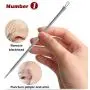 Musment 5PCS Blackhead Remover, Pimple Tool Kit, Acne Tools