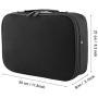 Hairdressing Tools Storage Carrying Case, Professional Multi-functional Hair Stylist Hairdresser Designer Session Bag Large Mobile Beauty Cosmetics Toiletry Organizer Holder
