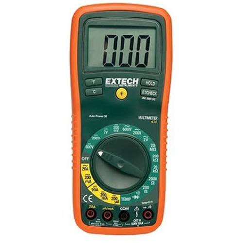 Extech EX410A Professional True RMS Multimeter with 11 Functions
