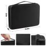Battery Organizer, Batteries Storage Case with Tester, Containers Box Holder Bag fits for AA AAA AAAA 9V C D Lithium 3V(Not Includes Batteries)